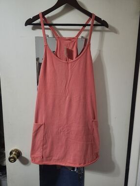 Free People Hot shot mini dress Ruby Red Size medium NWT